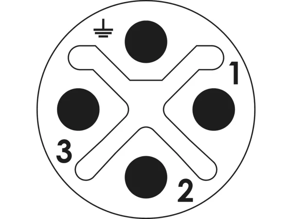 Crimp insert, 3+PE