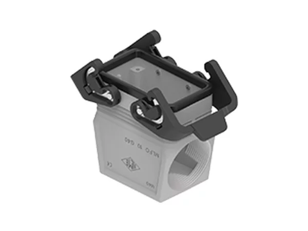 hood, size 57.27, IL-BRID stainless steel, 2 levers, 1xM40 side