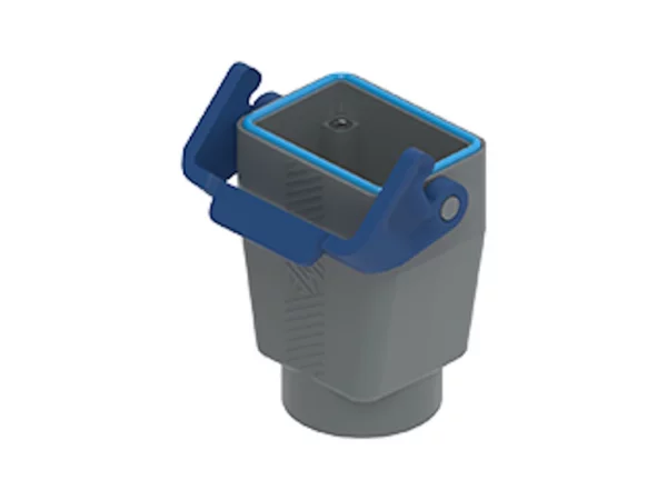 hood, high, size 44.27, T-TYPE /H plastic, 1 lever, 1xM25 top