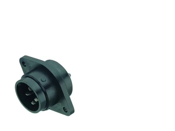 Male panel mount connector