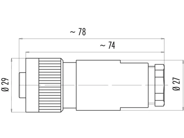 Female cable connector