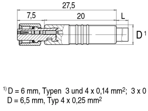 Female cable connector