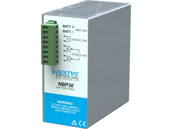 Dual Voltage Lead Acid Battery pack Din-Rail Battery Pack 12;24 Vdc 5 A