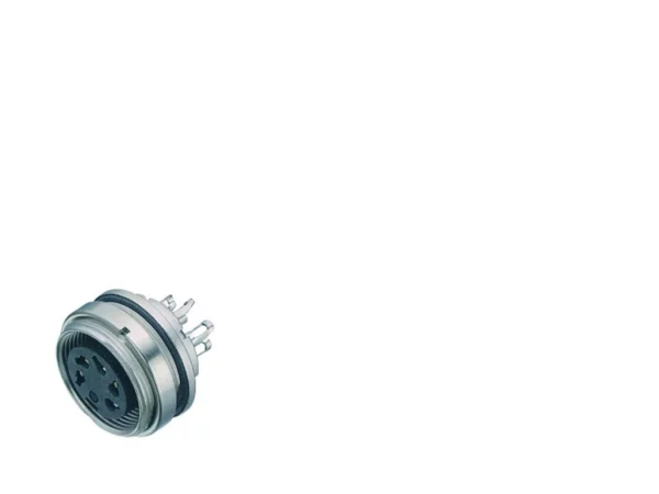 Female panel mount connector