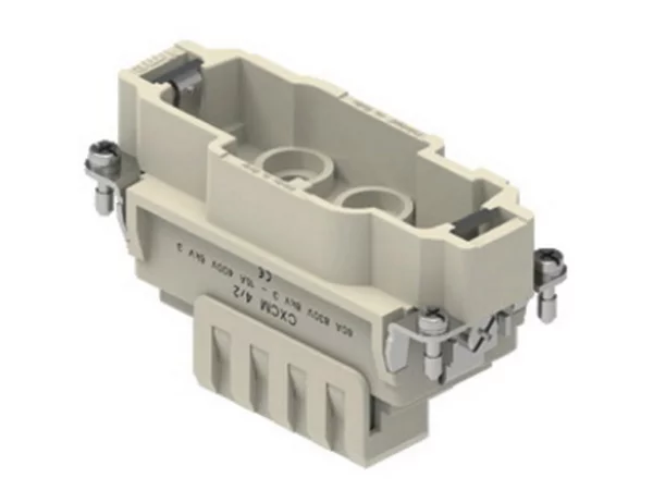 male insert, size 77.27, 4+2p+PE, crimp, 80+16A, 830+400V