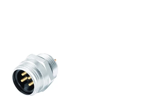 Male panel mount connector