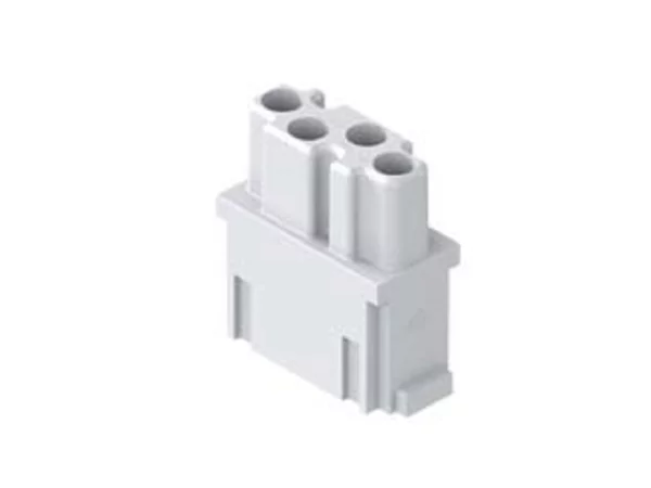 male insert, MIXO, 1MU, 4p, crimp, COAX, for CX50/75 RM