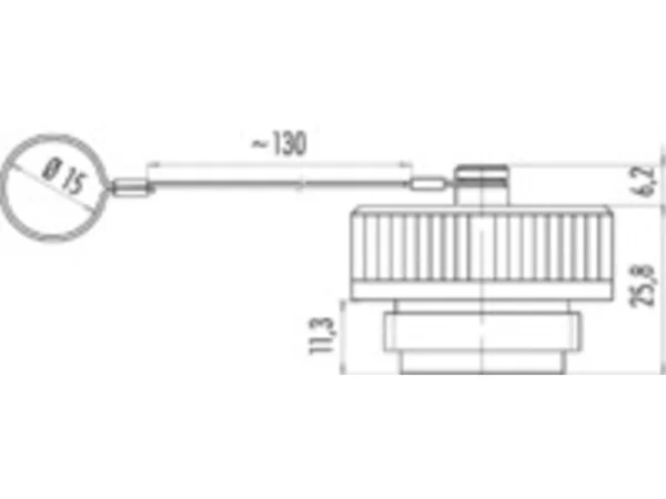Protection cap for female cable connector