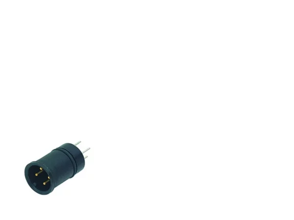 Male receptacle, without sealing hole