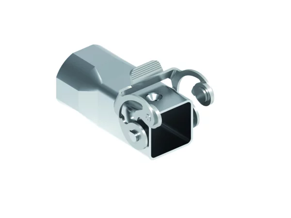 hood, size 21.21, EMC zinc, 1 lever stainless steel, 1xM25 top