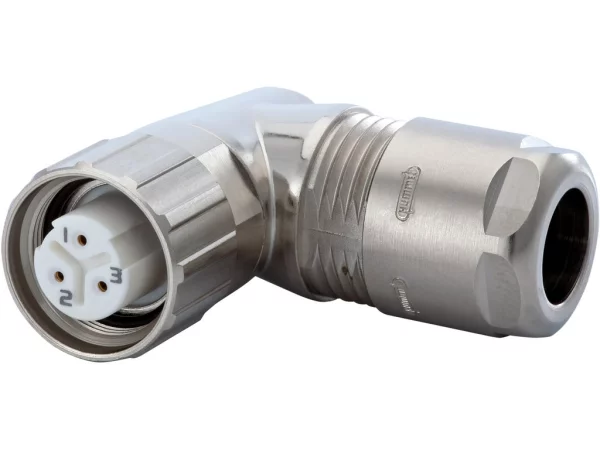 Right Angle Connector with positioning