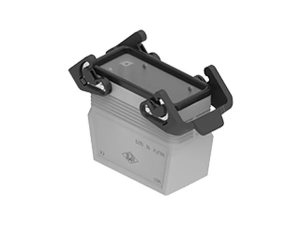 hood, size 77.27, IL-BRID stainless steel, 2 levers, 1xM40 top