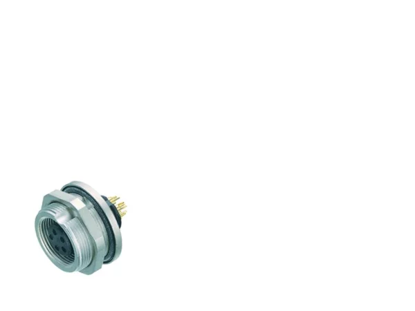 Female panel mount connector
