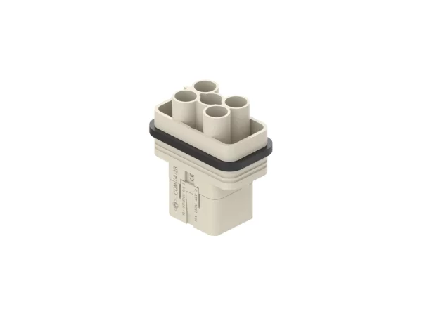 male insert, size 32.13, 4+2+PE, crimp, 40A, 400/690