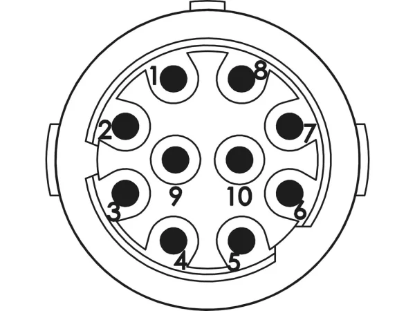 Inserts 10-pole