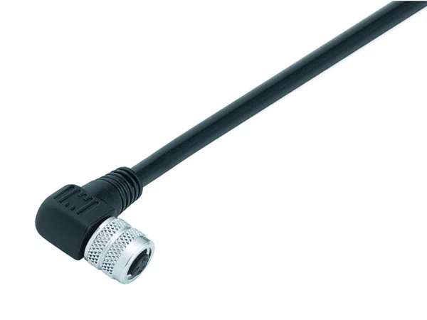 Female angled connector