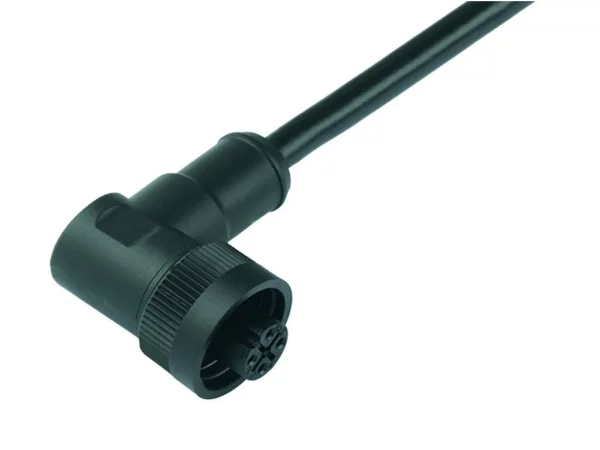 Female angled connector