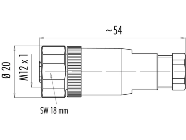 Female cable connector