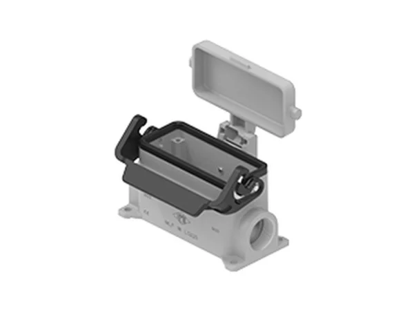 surface mounting housing, size 77.27, IL-BRID stainless steel, 1 lever, 1xM25 side