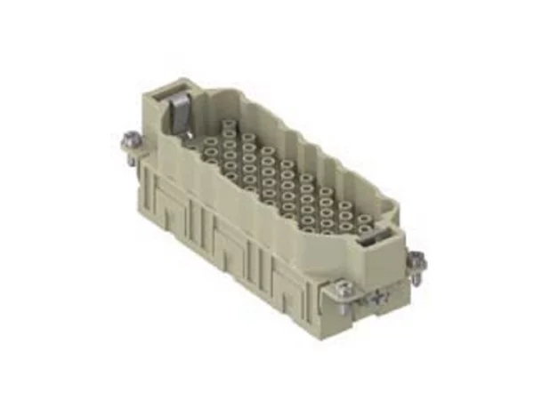 male insert, size 104.27, 64p+PE, crimp, 16A, 500V, HNM