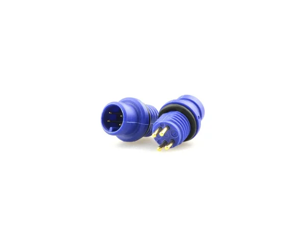 Mini B Male panel mount connector