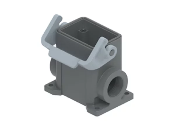 surface mounting housing, high, size 44.27, T-TYPE plastic, 1 lever, 2xM32 side, PE-jumper
