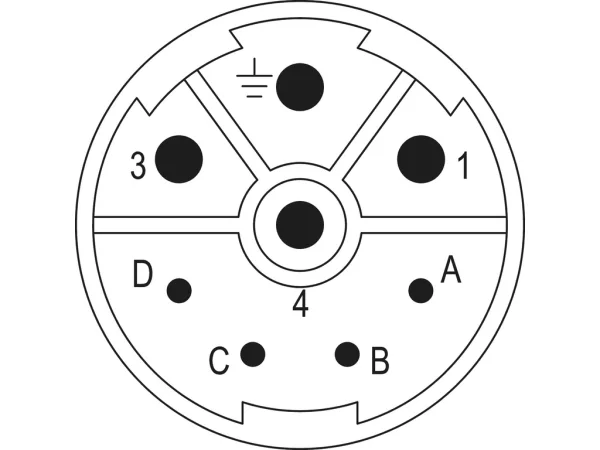 Inserts 8-pole 