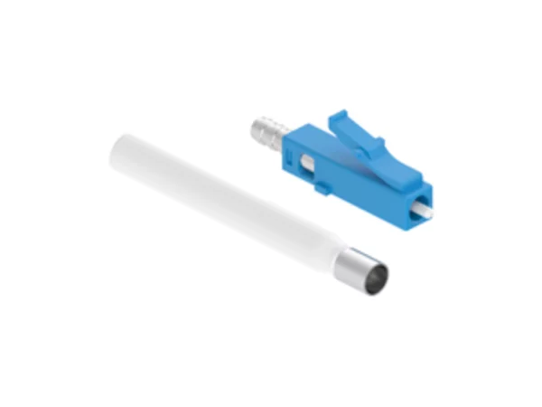 fibre optic contact, series LC, 3 mm sheath, for single-mode fibres