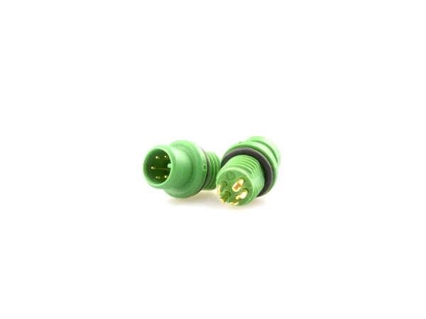 Mini B Male panel mount connector