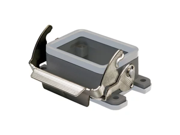 bulkhead mounting housing, size 44.27, E-Xtreme alu, 1 lever