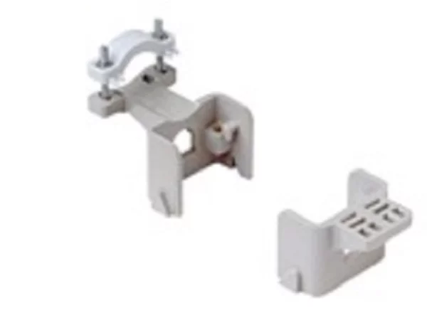 connector carrier, COB plastic, 4 pegs, with screwed strain relief
