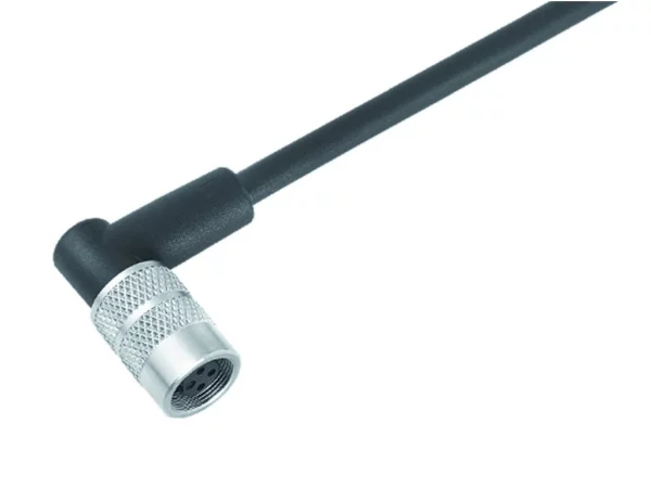 Female angled connector