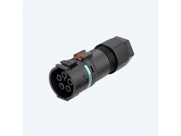 Mini socket connector, screwless