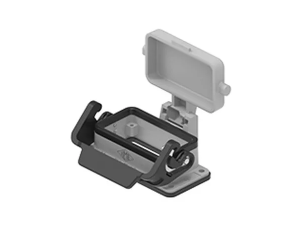 bulkhead mounting housing, size 57.27, IL-BRID stainless steel, 1 lever