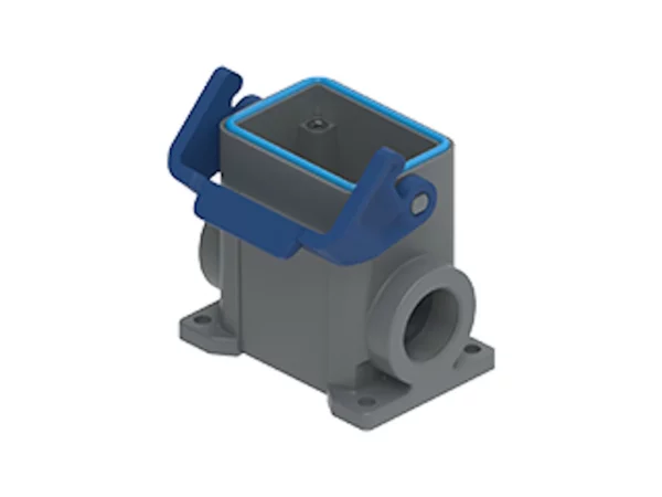 surface mounting housing, high, size 44.27, T-TYPE C plastic, 1 lever, 1xM25 side
