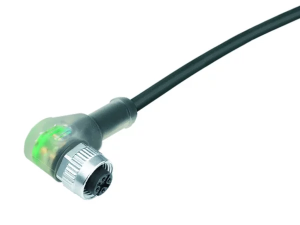 Female angled connector