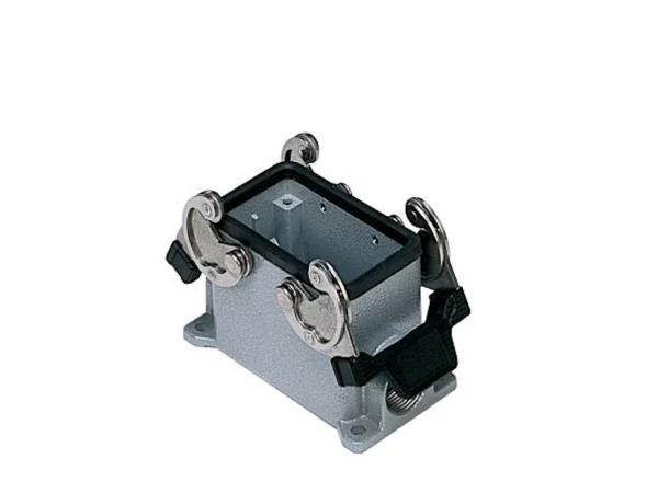 surface mounting housing, high, size 57.27, C-TYPE alu, 2 levers, 1xPG29 side