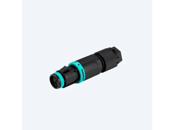Micro socket connector 3p screw L-N-PE D7-8