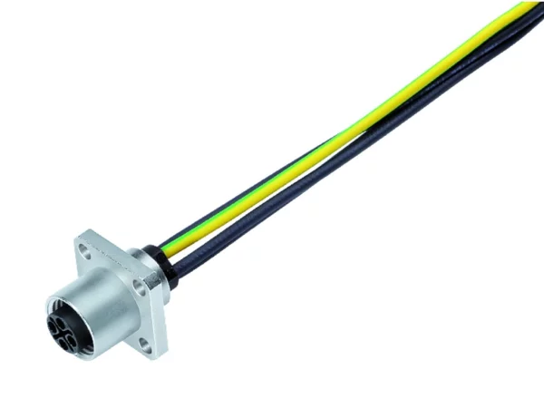 Female panel mount connector