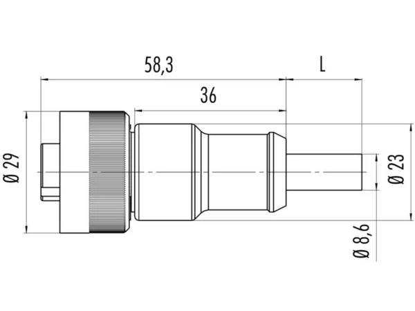 Female cable connector