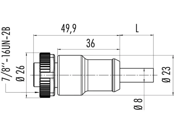 Female cable connector