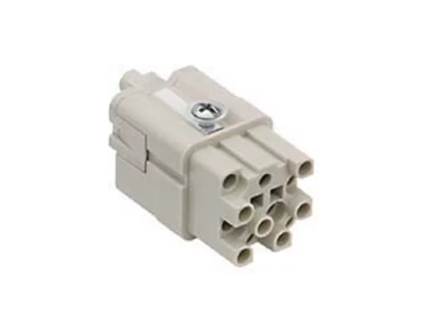 female insert, size 21.21, 12p+PE, crimp, 10A, 400V