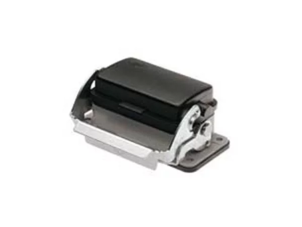 bulkhead mounting housing, size 57.27, V-TYPE alu, 1 lever, spring cover