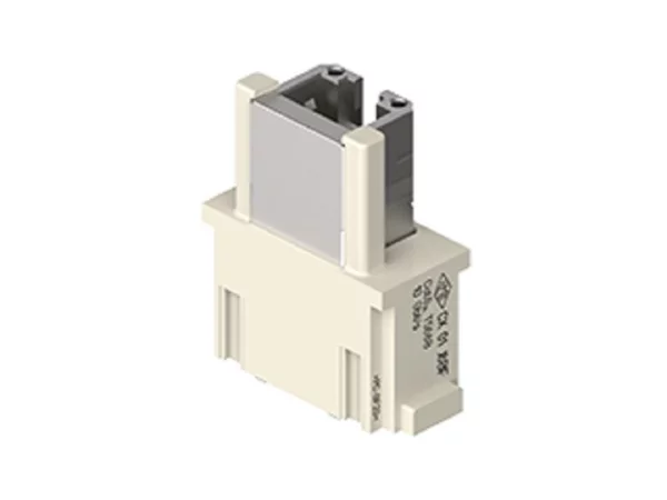 female insert, MIXO, 1MU, 8 - RJ45, RJ45 IDC, for configuration T568B