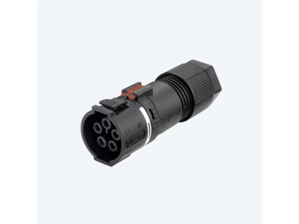 Mini socket connector, screwless