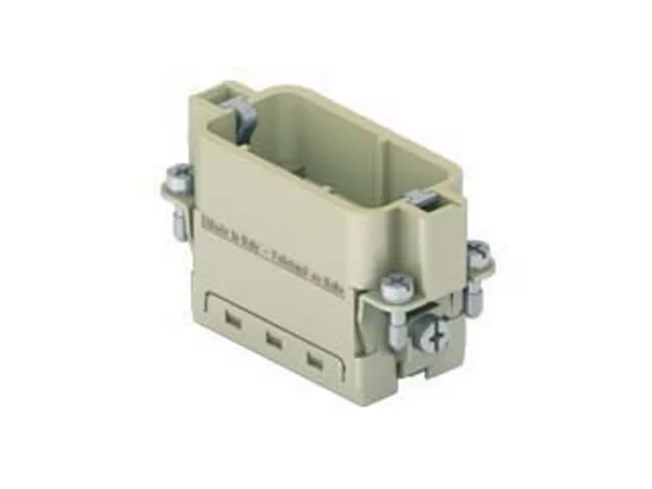 male insert, size 49.16, 10p+PE, crimp, 16A, 250V