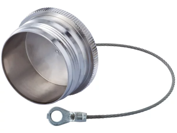 Brass protective cap with rope