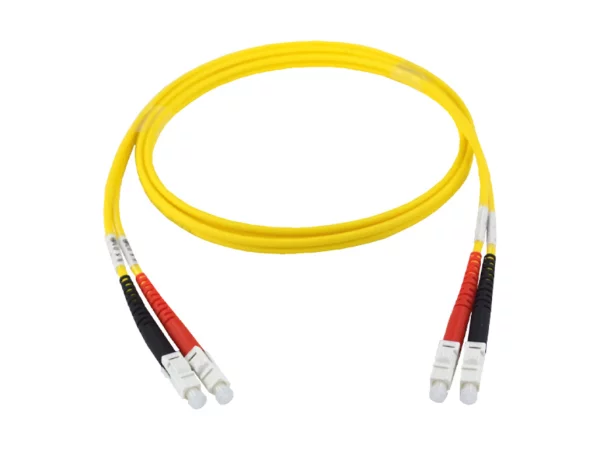 patch cable, 10m, for inserts CLK 04 SC, with 2xSC contact GL-fibre E9/125