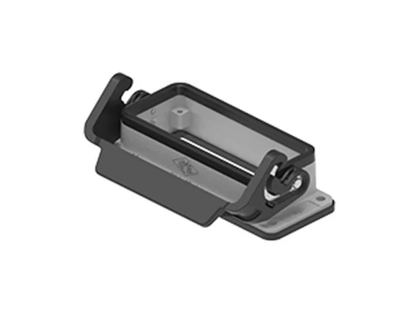 bulkhead mounting housing, size 77.27, IL-BRID stainless steel, 1 lever