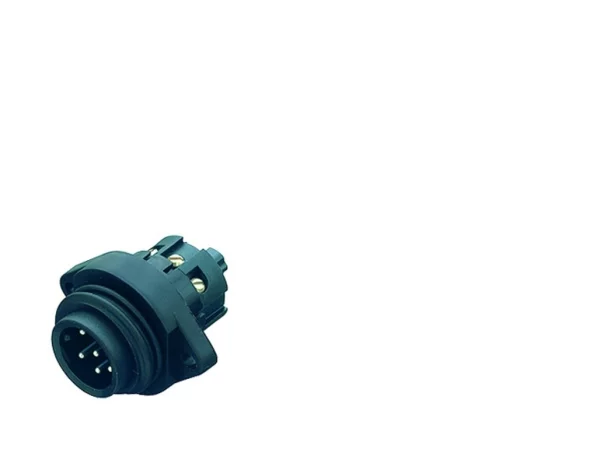 Male panel mount connector